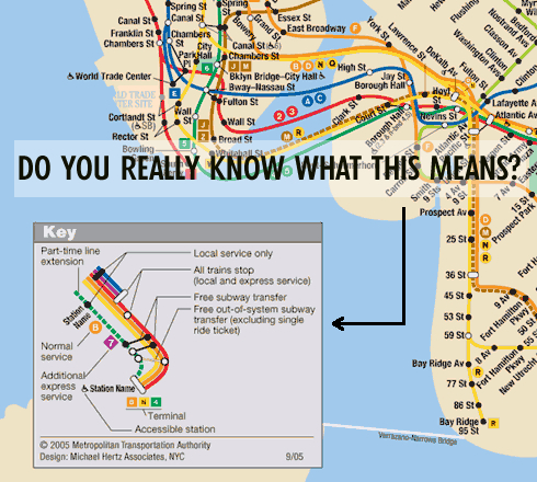 nyc manhattan subway map. NYC Subway Map Gets a