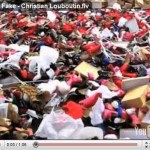 Fake Christian Louboutin's crushed by bulldozer