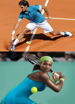 serena williams outfits 2010. Roger Federer and Serena