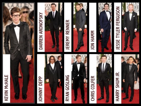 Best Dressed Men At the 2011 Golden Globes. by YM OusleyJanuary 17, 2011