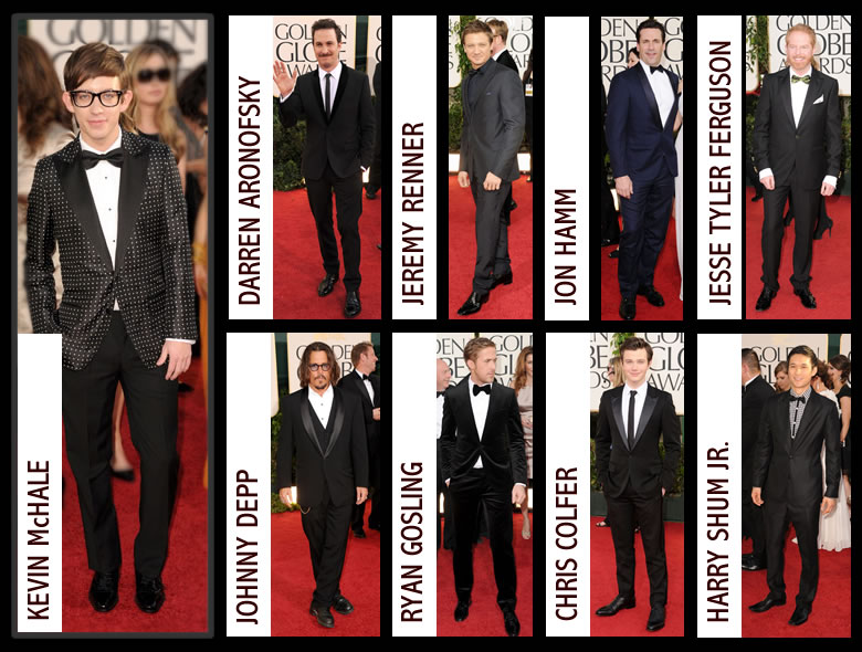 Best And Worst Dressed Golden Globes 2011: Best Dressed Men At the 2011 