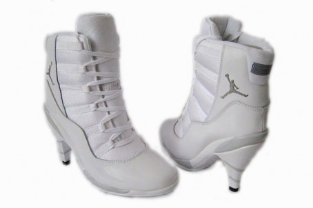 nike with clear heel