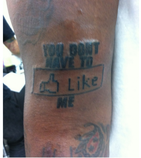Can We Get Facebook To Do Something About T-Pain's Tattoo?