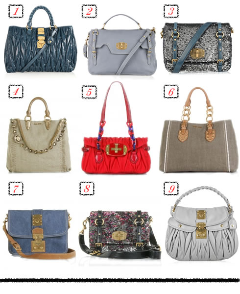 matelassé leather shoulder bag miu miu