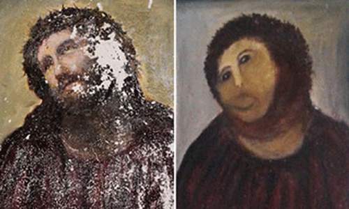 spanish-jesus-fresco-painting