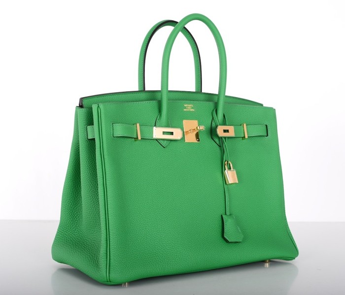 green birkin bag